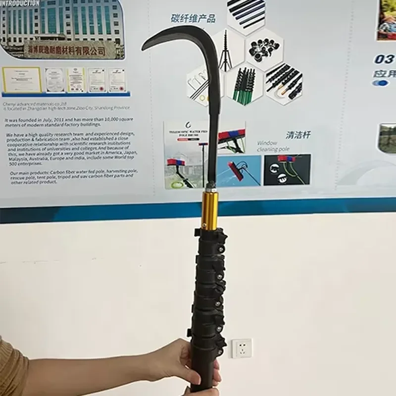 18M telescopic adjustable telescopic tube telescopic rod carbon fiber rod