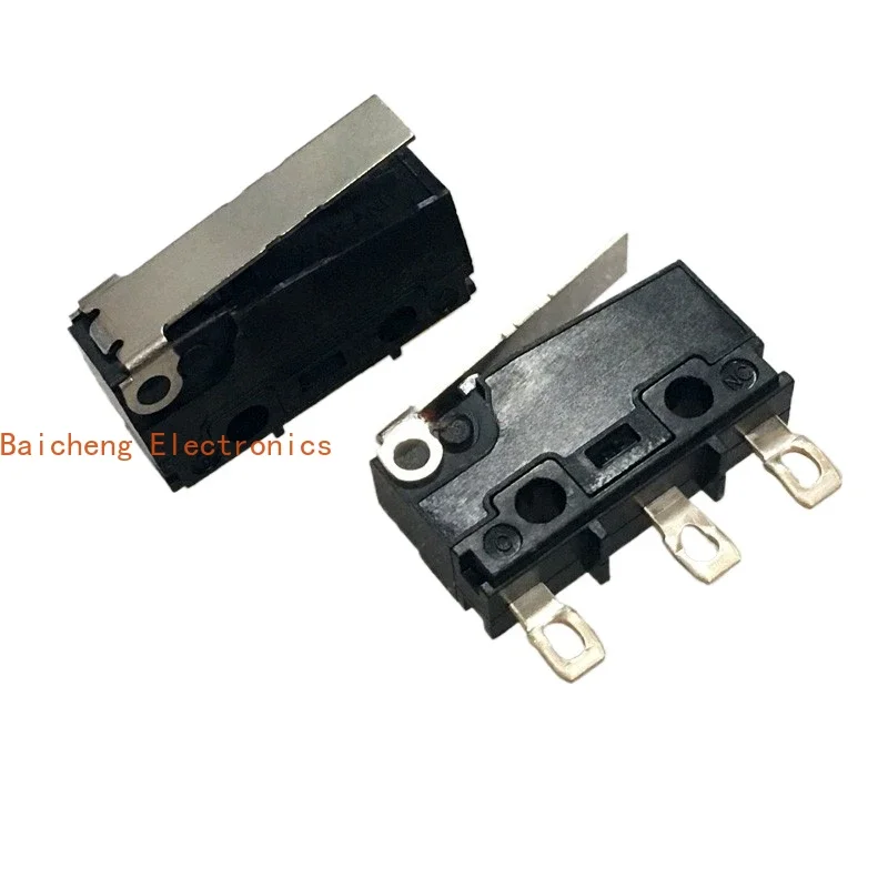 10PCS Medium micro switch AVM3115P straight handle with protective shell high current 10.1A limit wiring pin