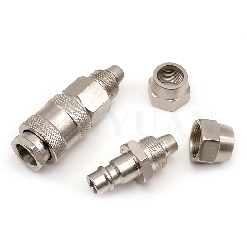 EU Pneumatic Connector European Standard Quick Connector Release for Air Hose Fittings Coupling Compressor Accessories