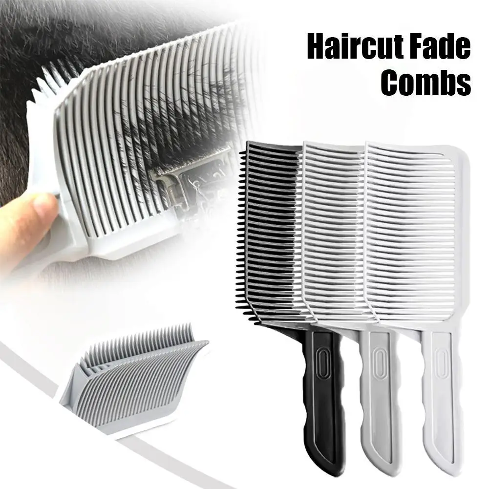 Fade Comb Professional Barber Clipper Flat Top Hair Cutting Comb For Men Peine Degradado Pelo Hombre Hair Accessories