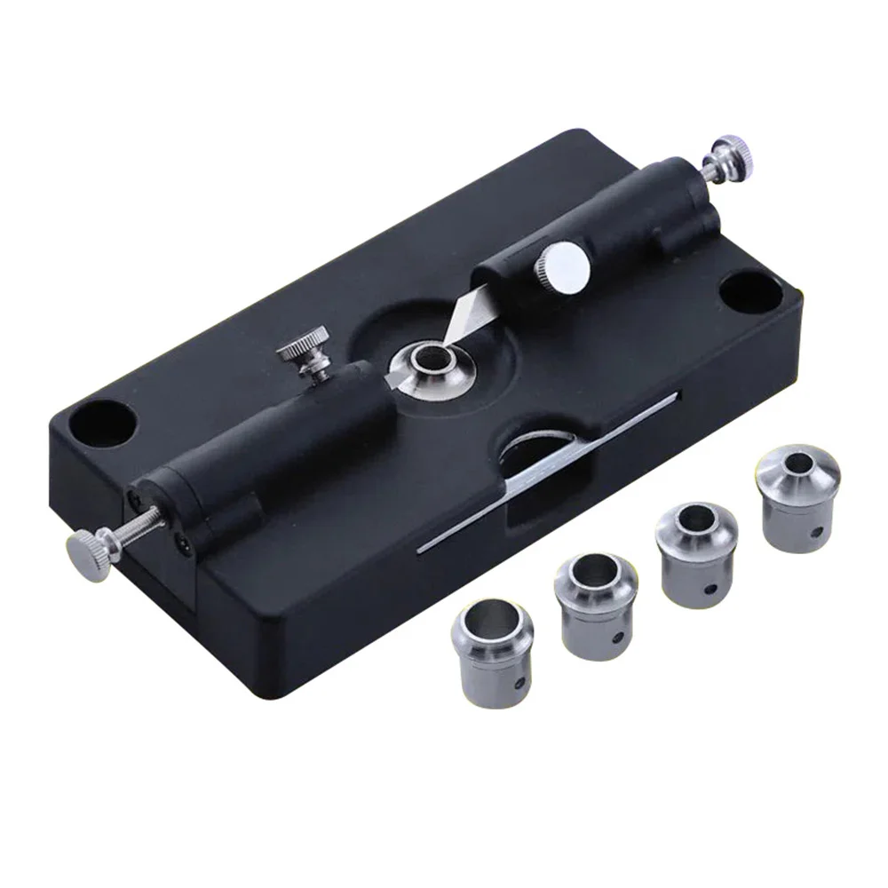 Round Wood Tenon Punch Locator Dowel Maker Metric 6-12mm With HSS Cutter Head Electric Drill Milling Dowel Round Rod Auxiliary W