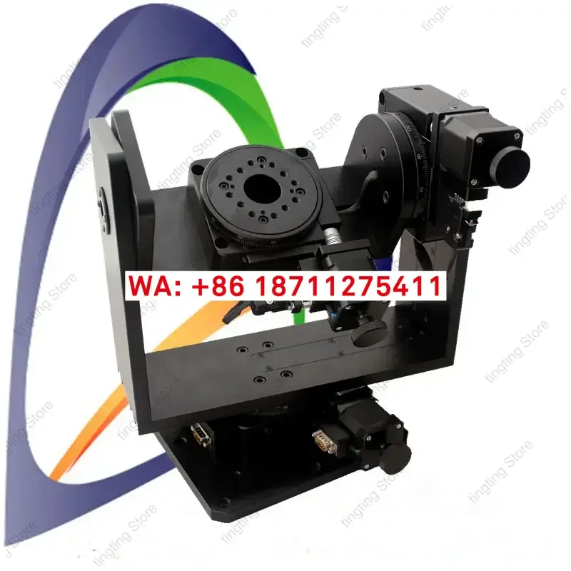 NT302WRA100M precision electric 3D rotating table, optical angle positioning table, radar testing tilt angle workbench