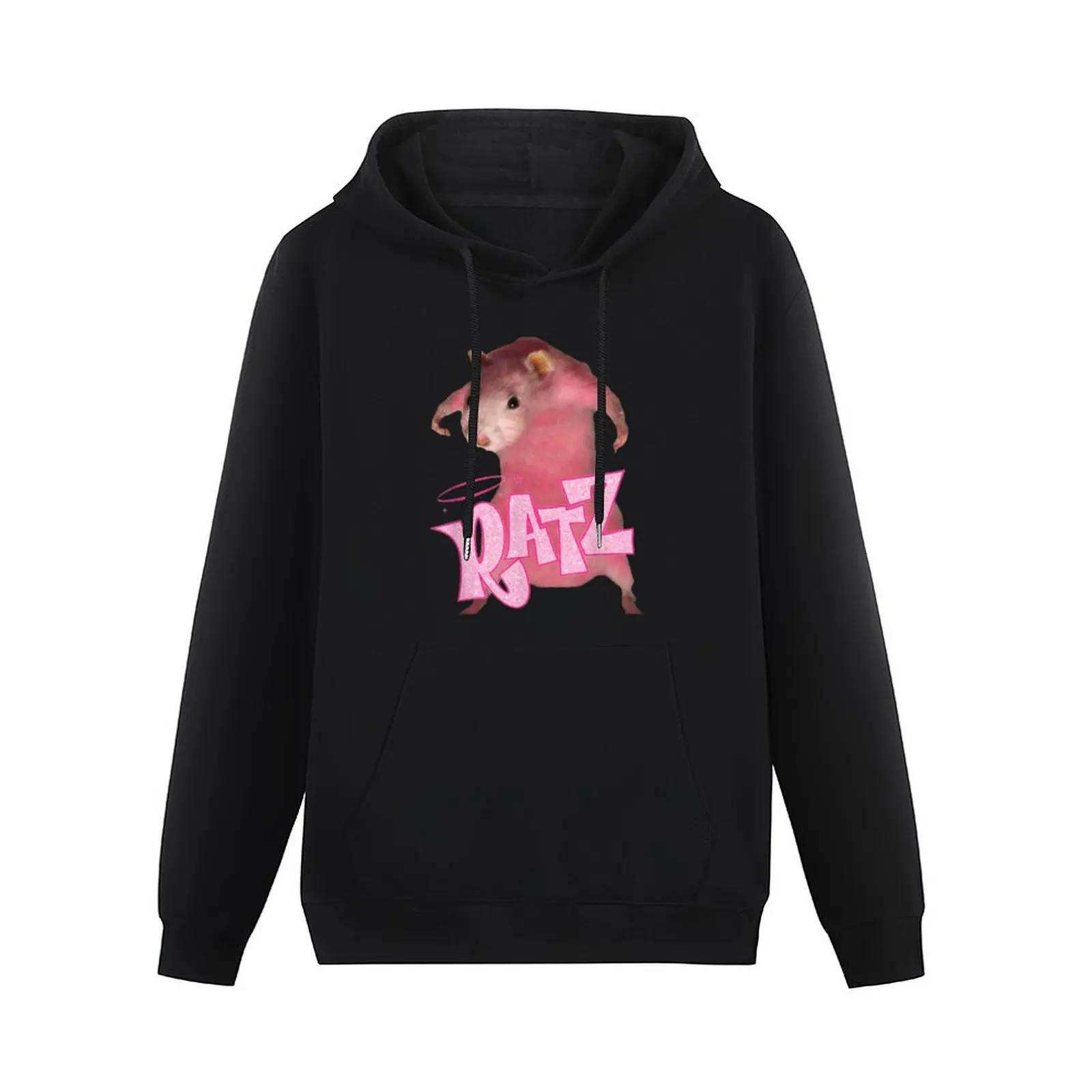 RATZ FUNNY RATT PINK RATZ Sudadera con capucha abrigo de hombre ropa masculina ropa de anime con capucha