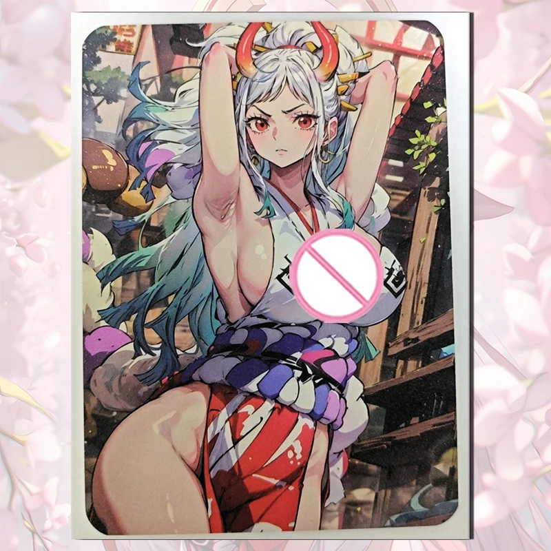 Anime Goddess Story Hot and rolling A6 card Ram Silver Wolf Ganyu Android 18 ACG boy Toy collection Birthday Christmas gift