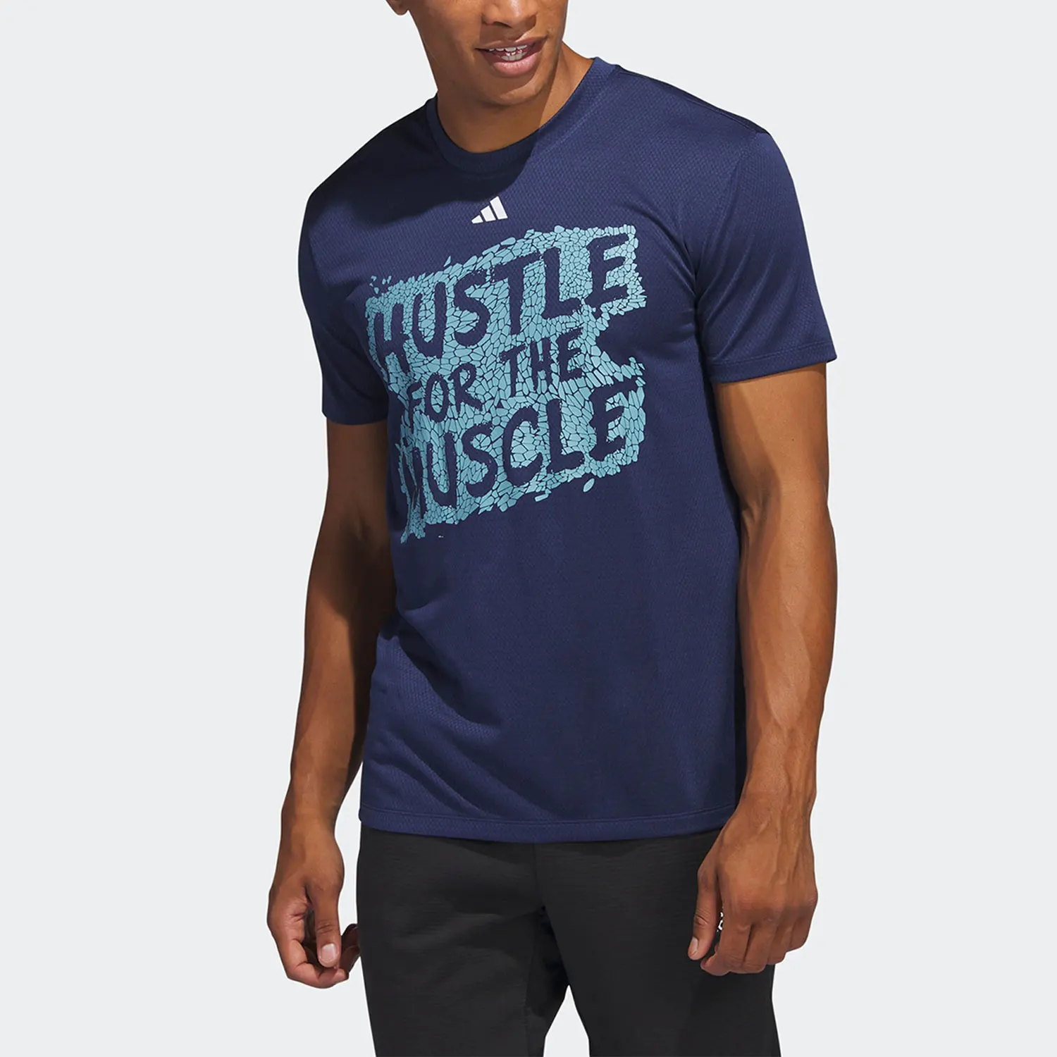أديداس الرسمية أصيلة M HFTM G T للرجال تنفس اللياقة البدنية قصيرة الأكمام H44746 #1