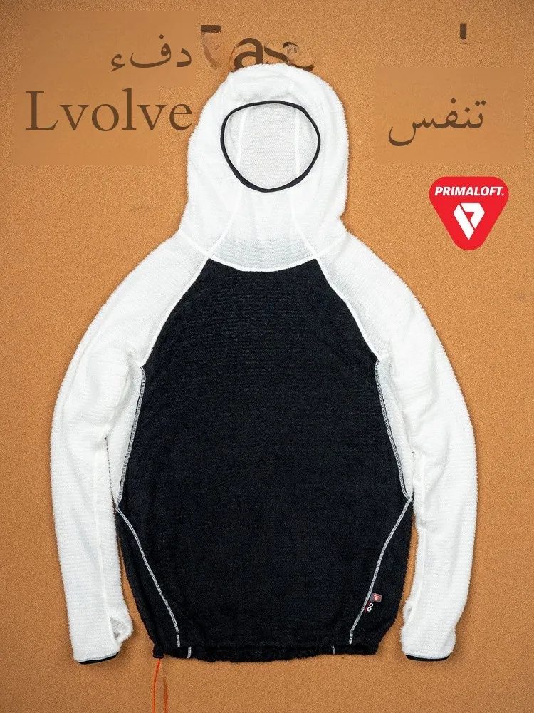 

Primaloft Evolve Hooded Pullover P-Fluff Outdoor Thermal Breathable Fce Jaet Lightweight Qui-Dry Winter Cam Hiking...