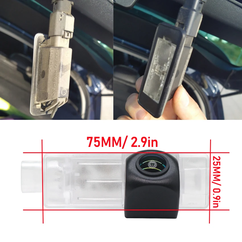Rear View Camera for Citroen C4 2012 2013 Night Vision CCD Reverse License Plate Camera Waterproof High Quality RCA Accessories