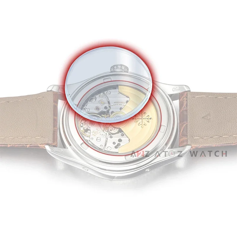 Watch Case Back Sapphire Crystal for Patek Philippe Annual Calendar 4936 25.4 * 1.6 mm