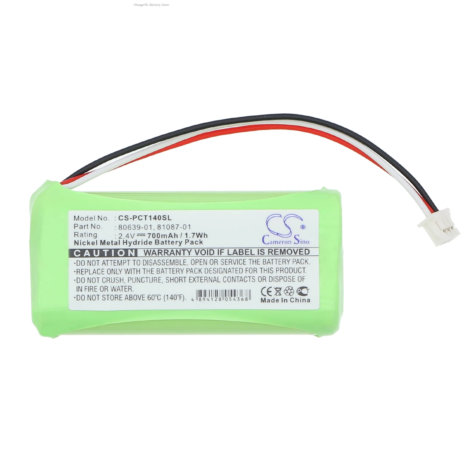 2025 NEW 2.4V 700mAh Wireless Headset Battery 80639-01, 81087-01, 81087-02 for Plantronics CT14 +TOOL