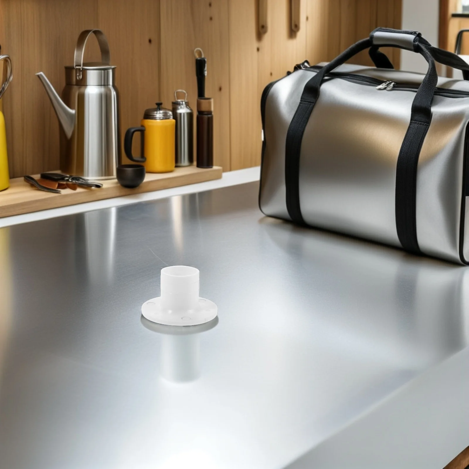 النايلون سطح القارب استنزاف سكوبر صمام يخت الطابق المناسب تصميم مضاد للتدفق الخلفي دائم Rv مكون الذاتي الكفالة قارب استنزاف #1