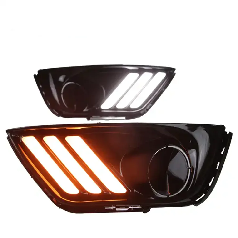 For Jeep Compass Daytime Running Light 2016 2017 2018 Auto Accessories Front Fog Lamp Led Drl