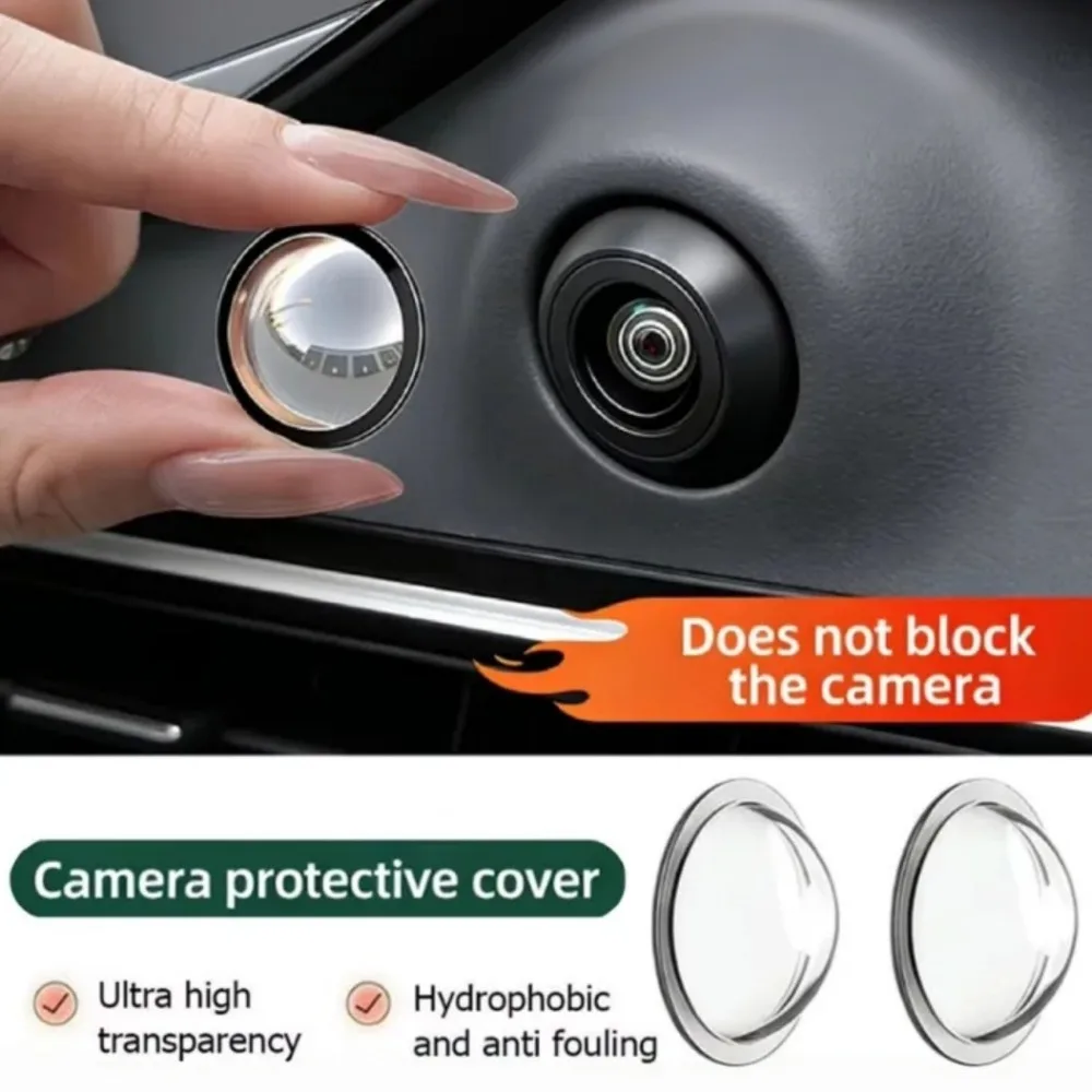 Universal Car Camera Lens Protector Plastic 360° Rear View Backup Image Protective Shield Anti Scratch Dustproof Car Specialized