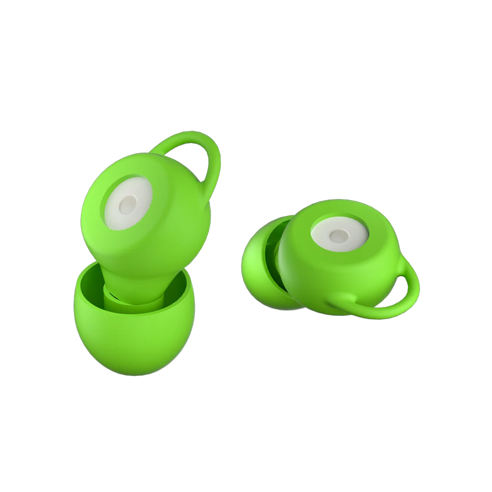 WOO Earplugs With Storage Case Soft Silicone Noise Cancelling Reusable Earplugs For Sleeping
