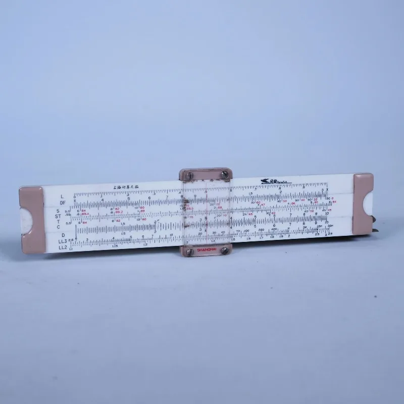 Nostalgic Old Objects Logarithmic Slide Rule 196070s Old Objects Folklore Ornament Calculator