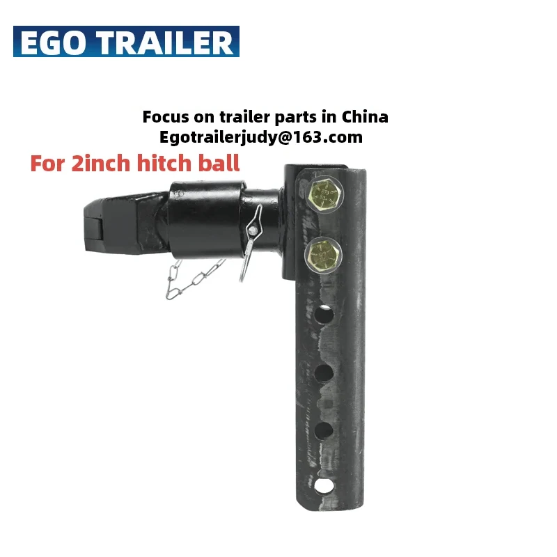 

EGO 5 Levels Adjustable Trailer Coupler Connector 2 Inch Hitch Ball Coupling CAP 3.15 TON RV Parts Camper Caravan Accessories