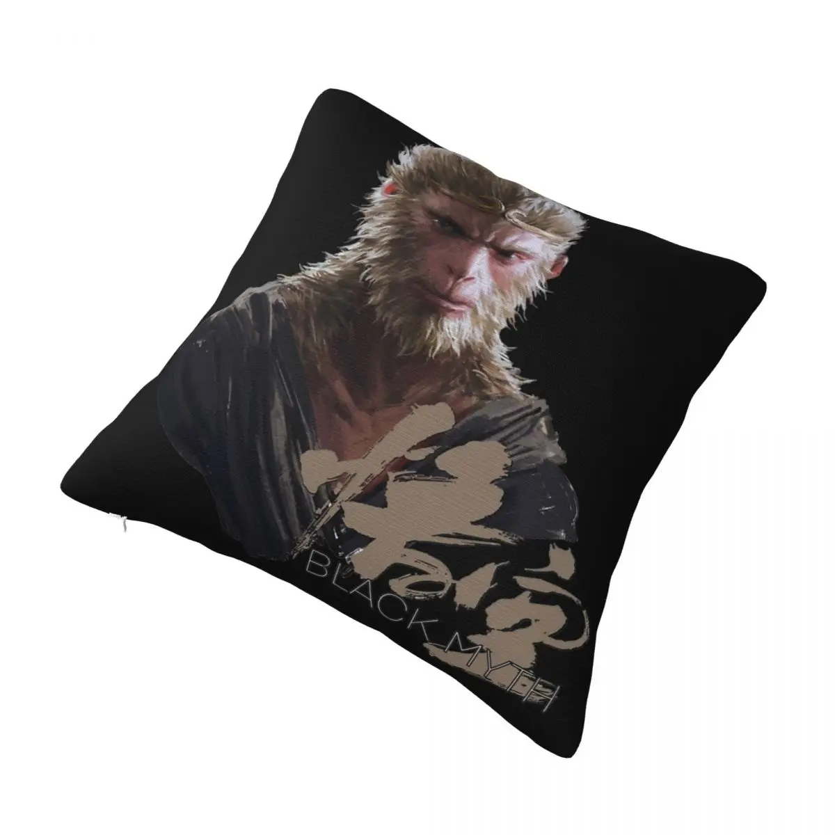 Black Myth Wukong Monkey King Pillowcase Printed Cushion Cover Decoration 2024 New Game Throw Pillow Case Cover Home Multi Size