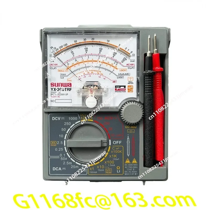 Electrician Maintenance Multimeter YX360TRF High-precision Pointer Multimeter Mechanical Multimeter