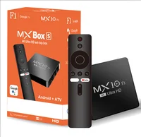 Smart TV Box Android 13 MX10 F1 Allwinner H313 Mali-G31 TV Box Soporte Android Control remoto por voz