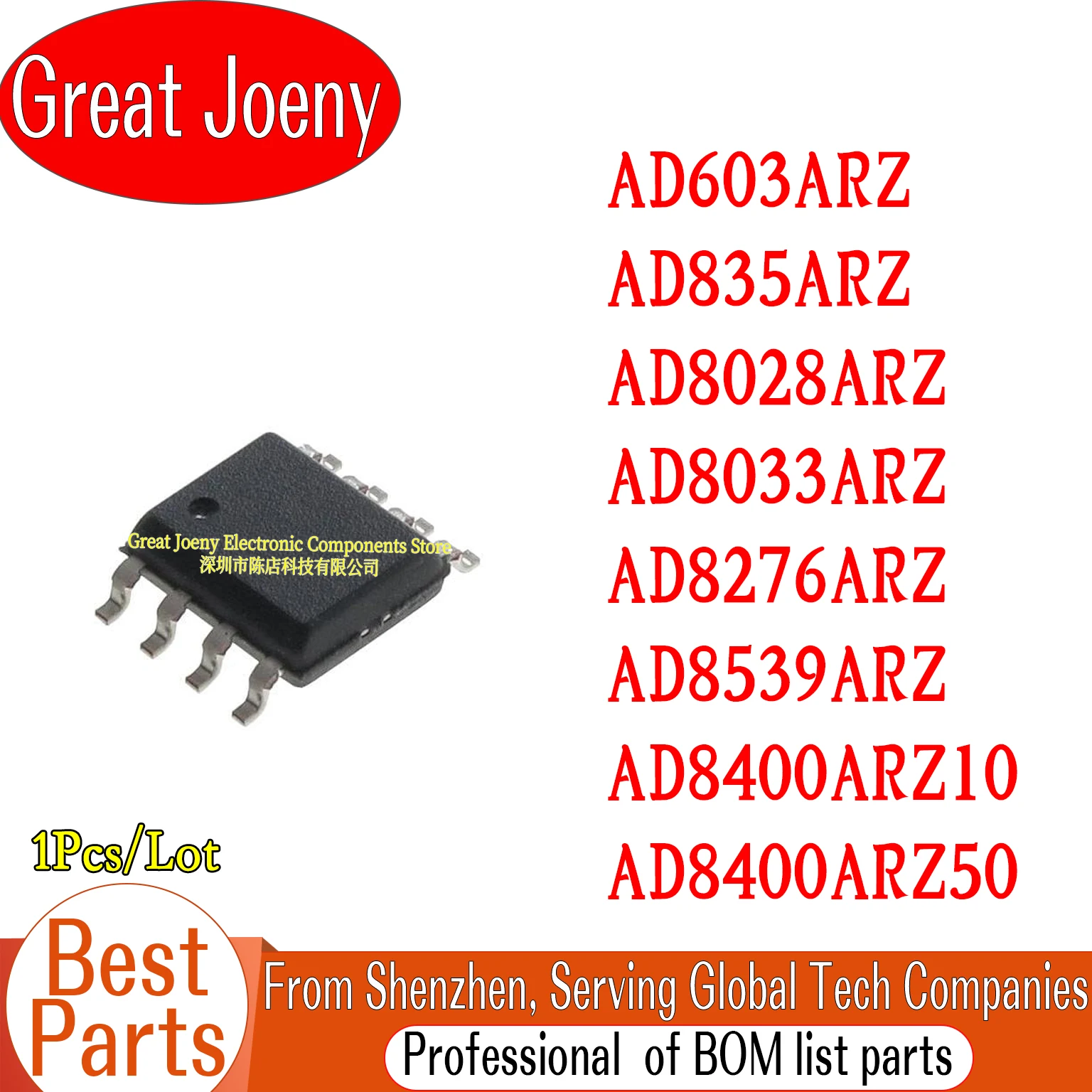 

AD603A AD835A 8028AR 8033AR AD8400A10 AD8539A AD603ARZ AD835ARZ AD8028ARZ AD8033ARZ AD8276ARZ AD8539ARZ AD8400ARZ10 AD8400ARZ50