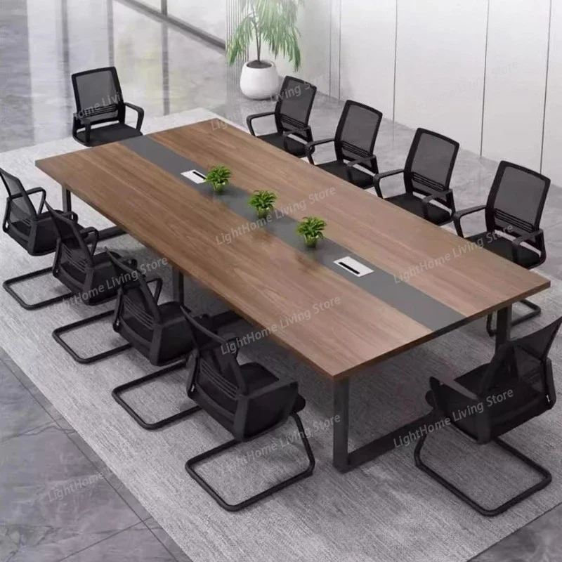 

160 To 550 Cm Modern Desk Conference Table Luxury Meeting Table Training Negotiation Office Tables Office Furniture Desks