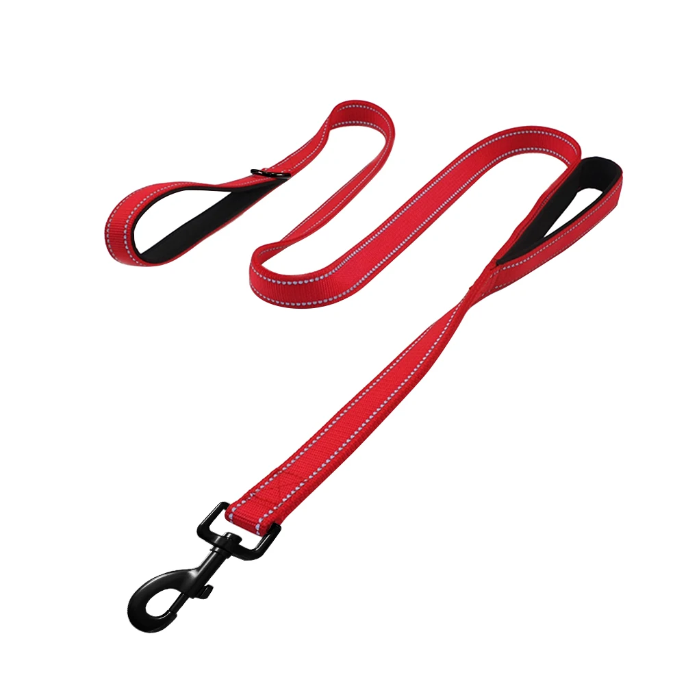 

Reflective Dog Leash Medium Large Dogs Night Training Weather Proof Pet Walking Leads Jogging Hiking Strong Durable Lightweight