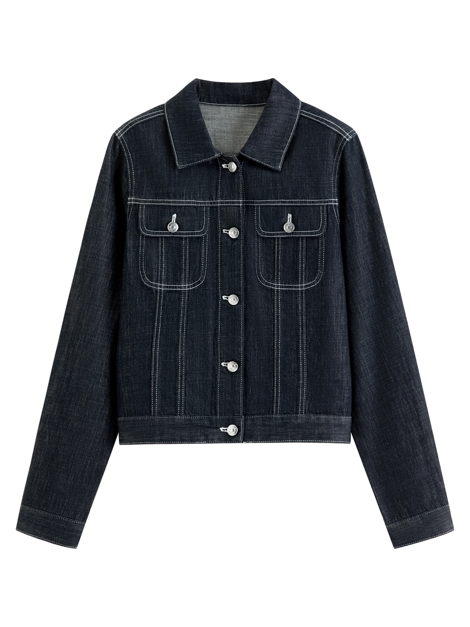 FSLE【Premium Series】Vintage Y2K Denim Jacket Jeans Set Slim Trucker Coat Straight Leg Jeans Co-ord for Retro Street Chic Style 105 Sce8c26f52a0f4d0b8531dcd245db57903