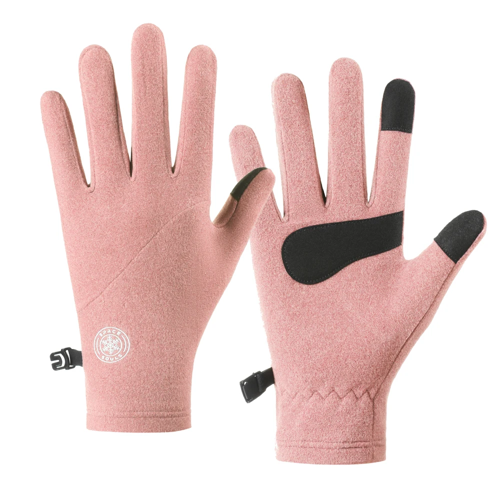 Winterwarme Skihandschuhe mit weichem Touchscreen-Futter, Unisex Outdoor-Fahrrad- und Laufhandschuhe, Damen-Kälteschutzhandschuhe – Detail 13