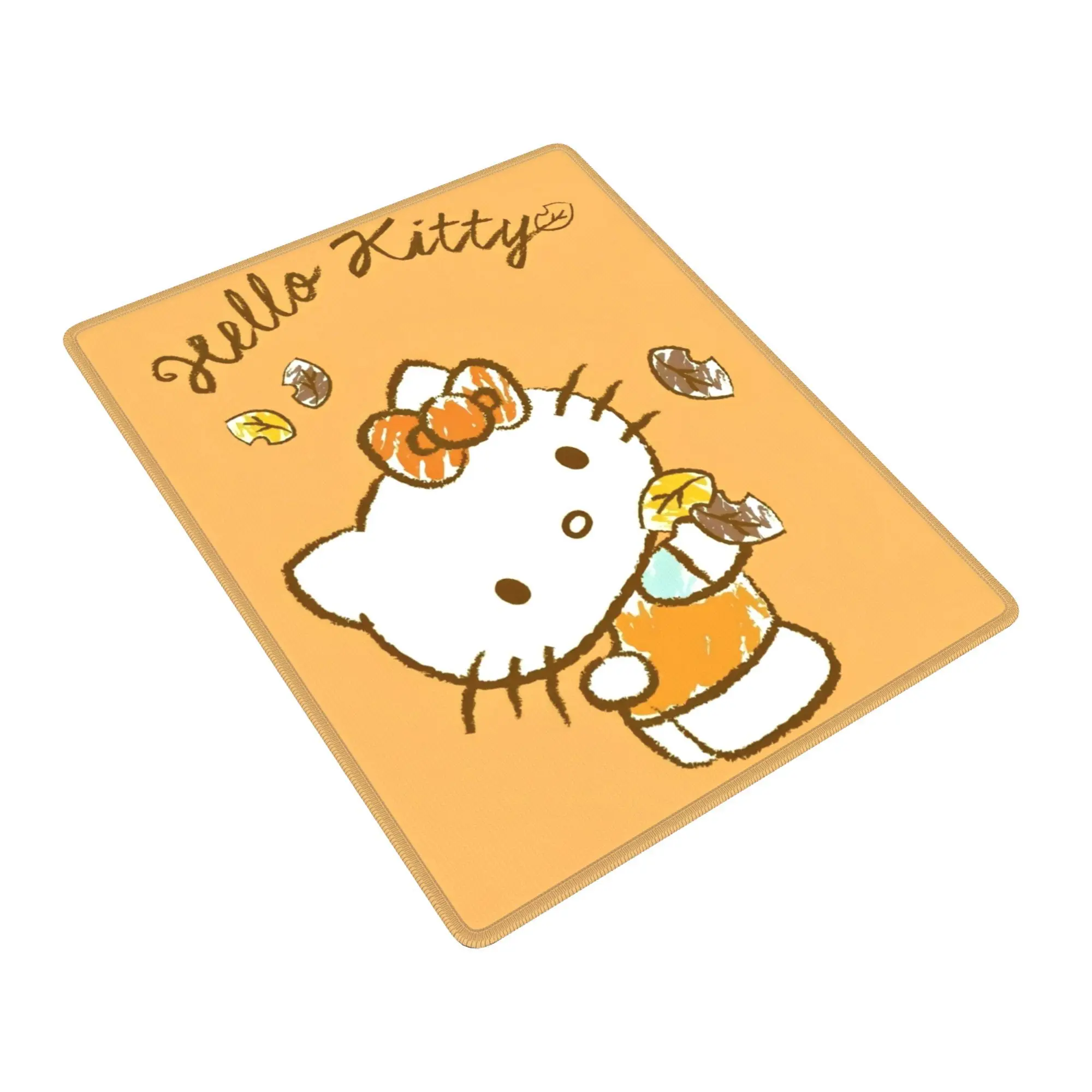 Olá kitty criativo universal antiderrapante mouse pad gaming mouse tapete novo almofada de mesa confortável para computador portátil