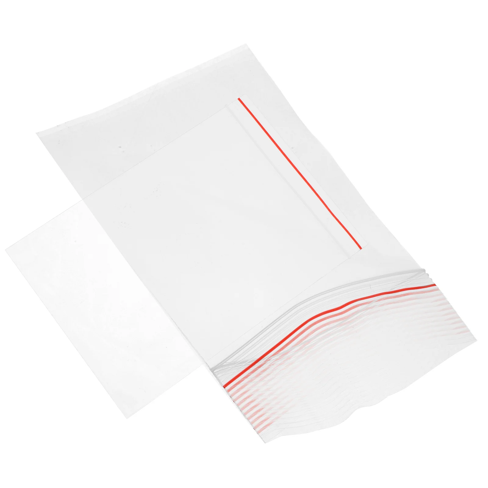 

100Pcs Selfsealing Food Storage Bags Airtight Clear Plastic Saver Resealable Small Jewelry Pills Organizer