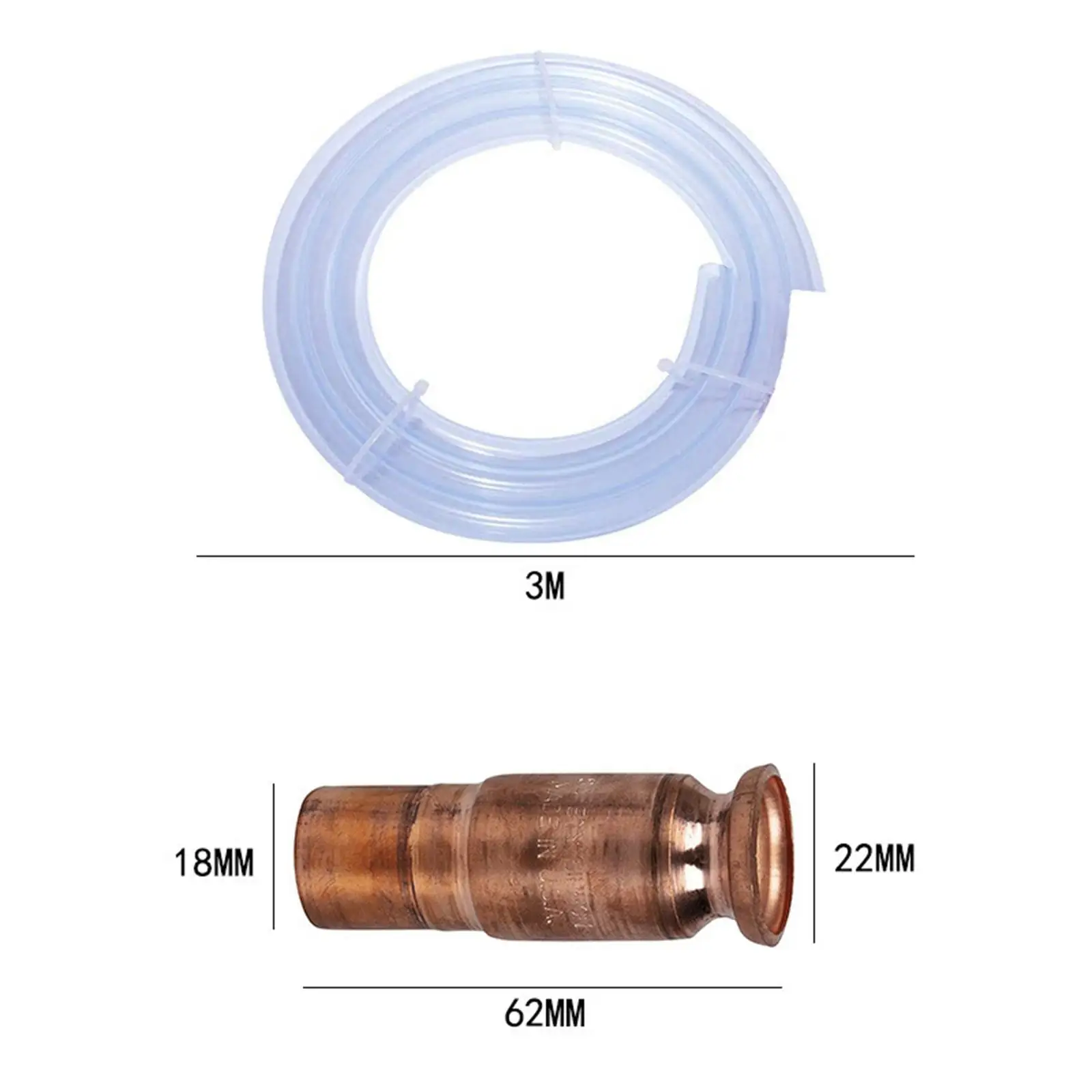 Shaker 18mm 300cm Long for Fuel Transfering ,3.5 gallons Per Minute Flow Rate Ships Vehicles Use Accessories