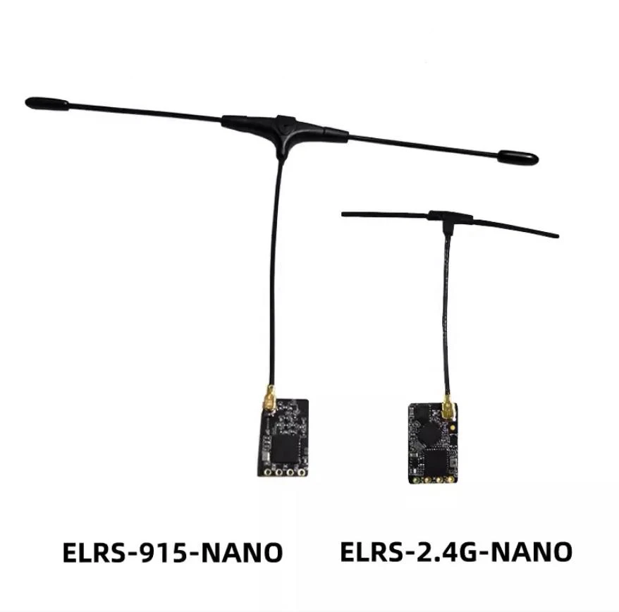 

ELRS RX NANO Receiver 2.4G / 915MHz / 868MHz /990MHz ExpressLRS Long Range ELRS Receiver for FPV RC Freestyle Racing Drone Parts