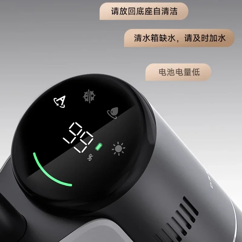 Chaimi Floor Scrubber 0 Lint Suction Mopping, Sterilization, Hot Washing, Quick Drying, Household All-in-one H20 Spinner