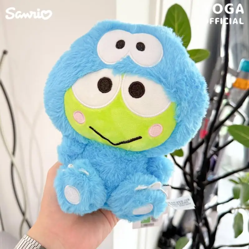 Urocze pluszaki Sanrio Hangyodon Kero Kero Keroppi, kreskówkowe lalki towarzyszące dla dzieci, dekoracje, przyjaciele, kreatywne prezenty urodzinowe