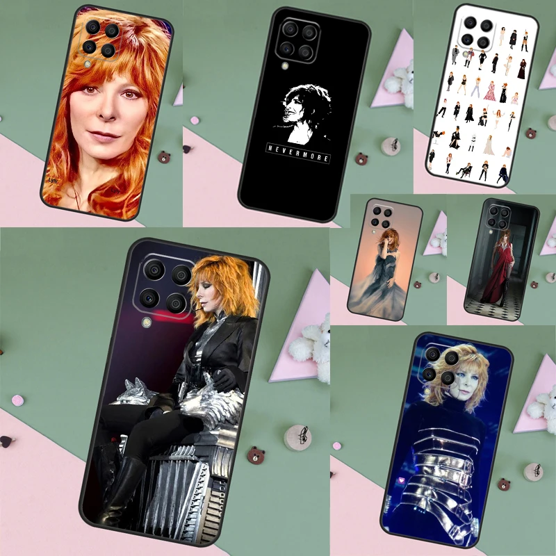 Mylene Farmer Case Cover For Samsung Galaxy M23 M33 M53 M32 M52 M12 M13 M20 M11 M51 M14 M34 M54 M30s M31s