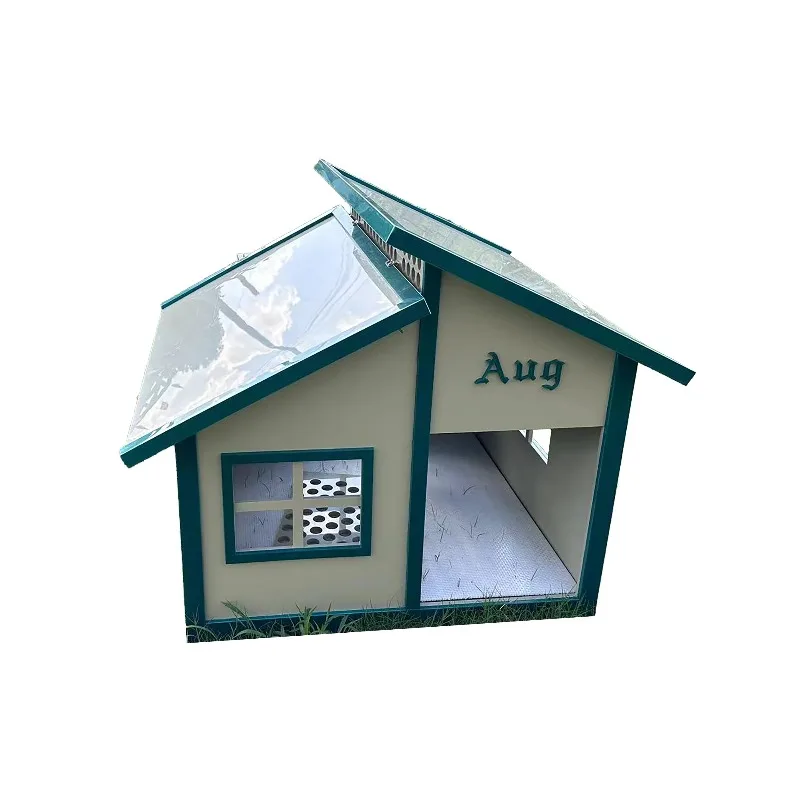 PP Material Pet House Indoor Roof Foldable Indoor Cat House For Puppy And Cat