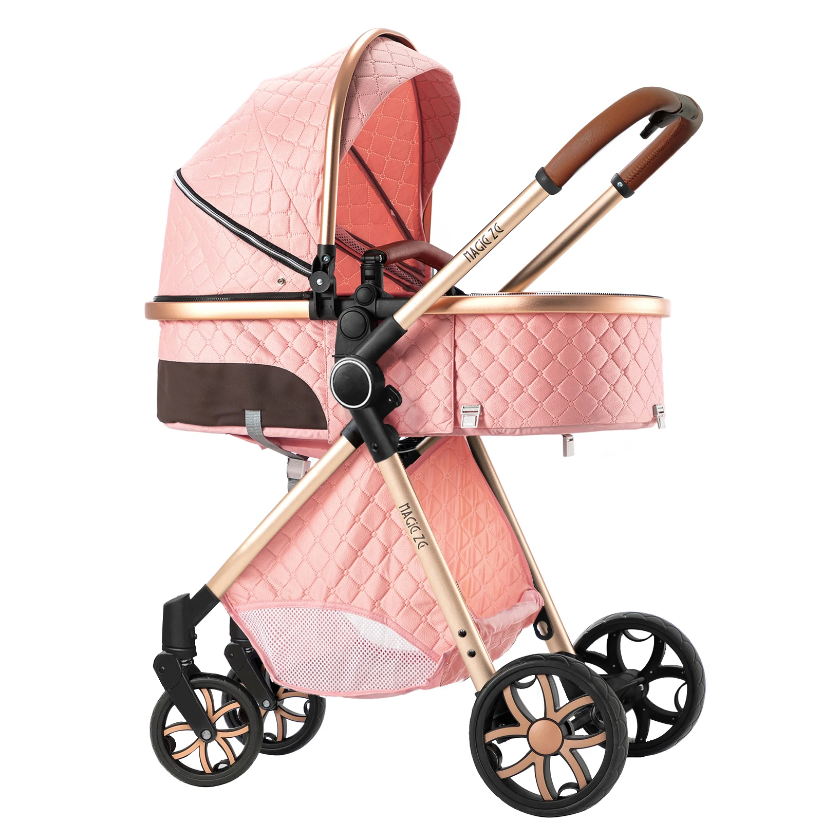Stroller Buggies Strollers Baby Car Light Baby Stroller Travel System Newborn Baby Pram for Baby Accessories with Raincover image 2