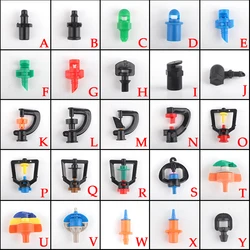 10~50pcs Garden Irrigation Refracting Sprinkler Nozzle Gardening Atomization Mist Sprinklers Greenhouse Irrigation Rotate Nozzle