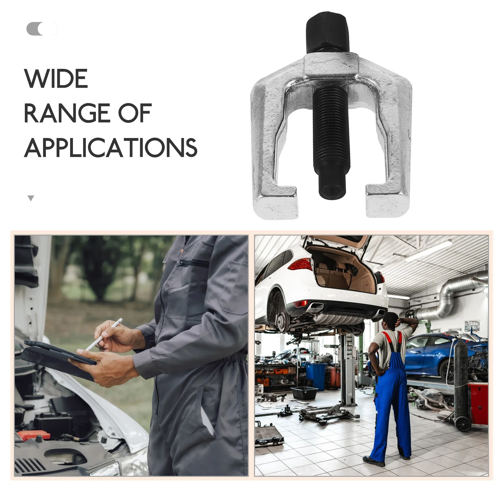 

Ball Head Puller Car Repair Tool Automotive Joint Separator Vehicle Extractor Alloy Steel Remover Ball Joint Tool Car