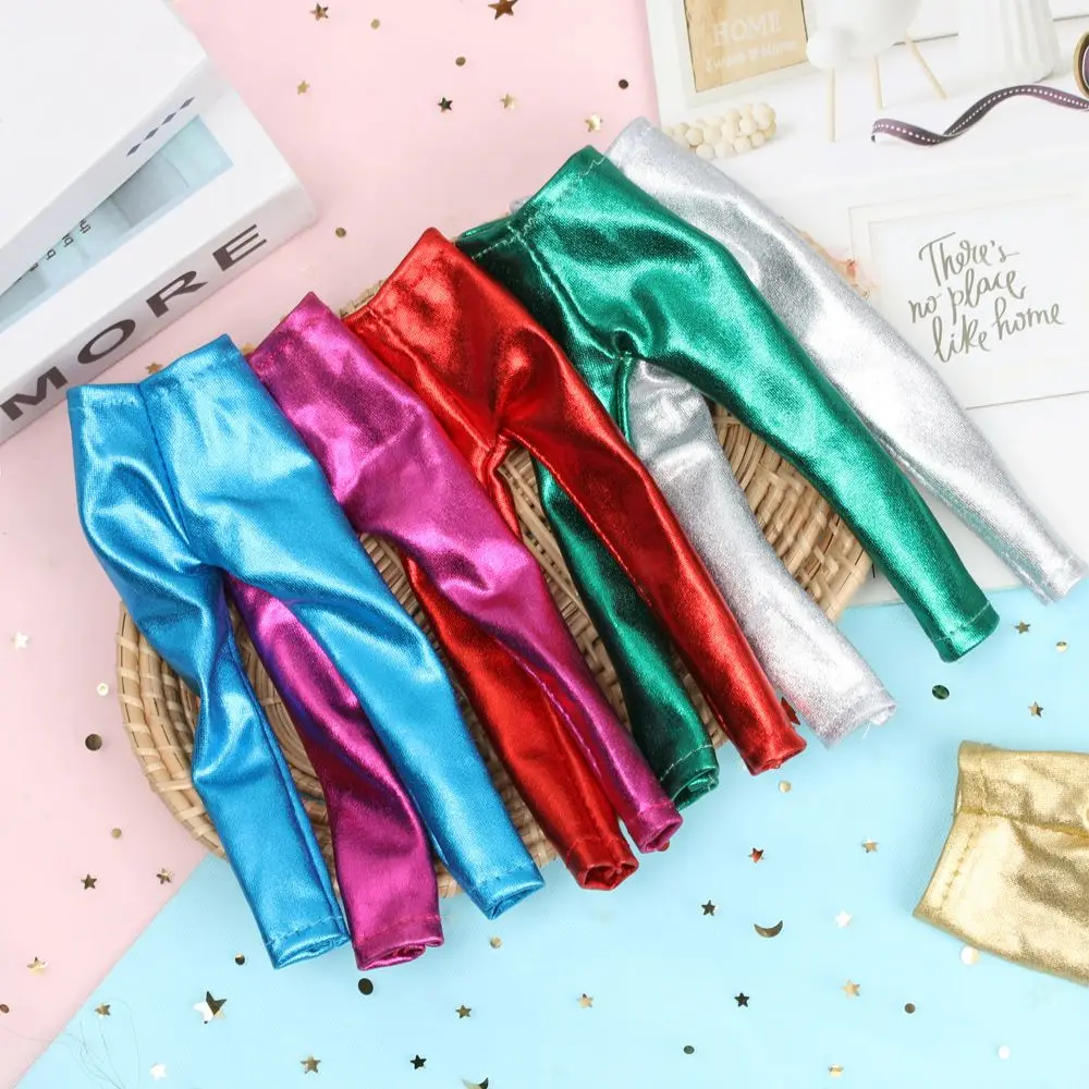18 Style 1/6  Gifts Elastic Trousers Handmade  Clothes Candy Color Pants