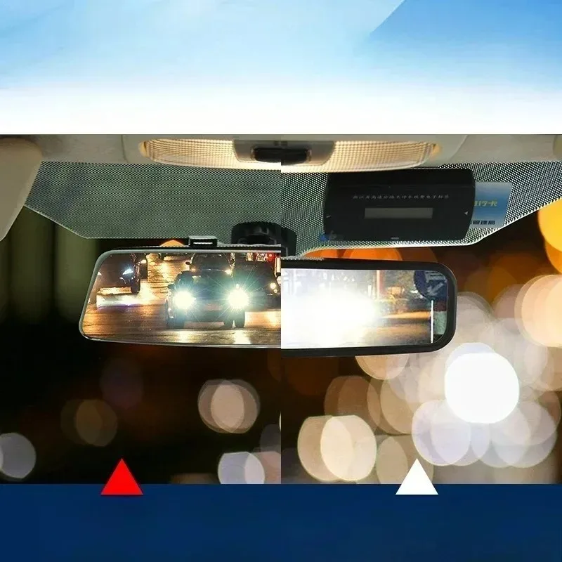 

Для безрамного автомобильного зеркала заднего вида, детское антибликовое широкоугольное 2,5D полноэкранное микроигнутое стекло, автоаксессуары Interi