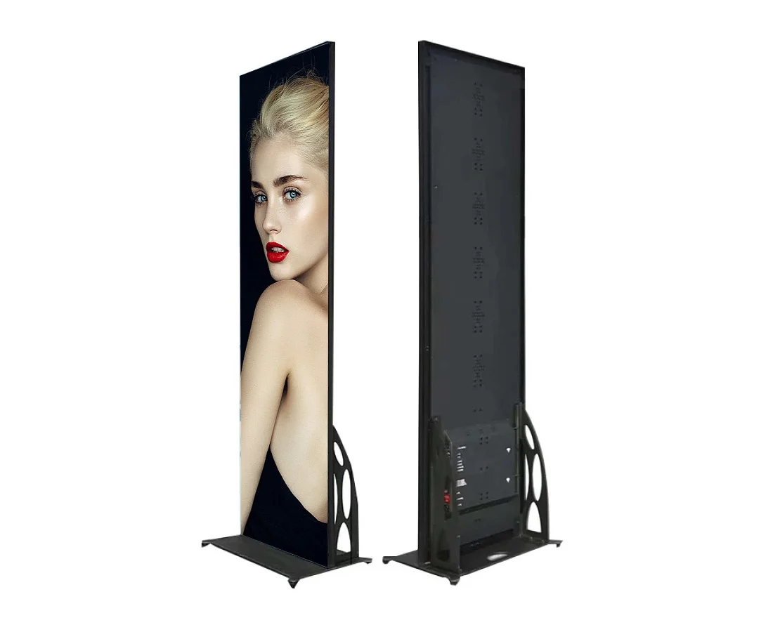 Full Color 2.5mm LED Board Poster P3 Moving Led Poster Display Digital Marketing Stand Advertising Display Screen