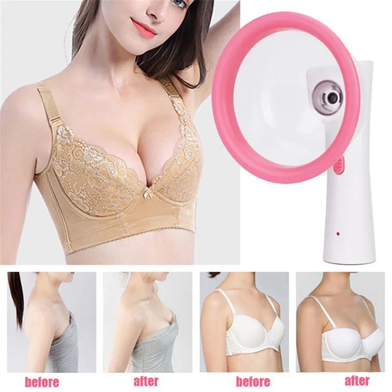 Breast Vacuum Enhancement Body Pump for Lady Electric Woman Breast Massager Device Enhancements Massage Instrument