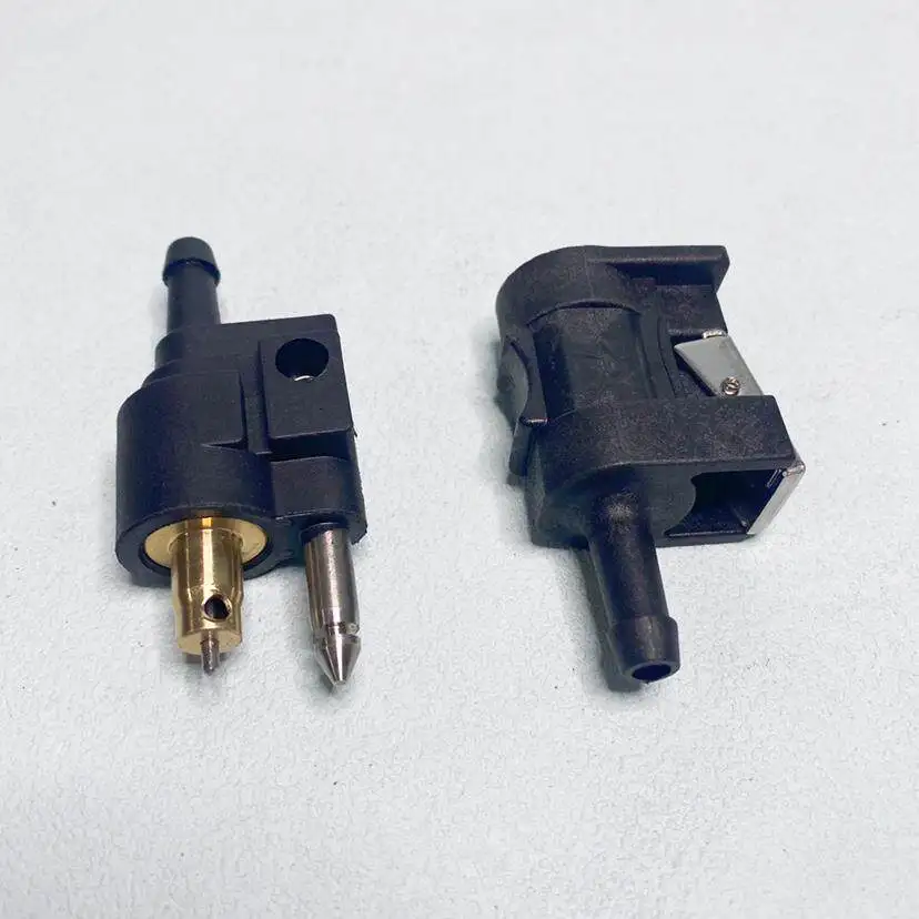 Fuel Tank Hose Connectors for Hangkai 6HP 2-Stroke Outboard Engines - Male & Female Pair