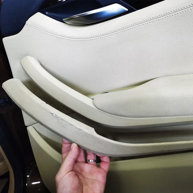 

Left With Right Inner Door Handle Pull Panel Trim Black For BMW X1 E84 2009-2016 Car Inner Door Panel Handle Left Right Cover