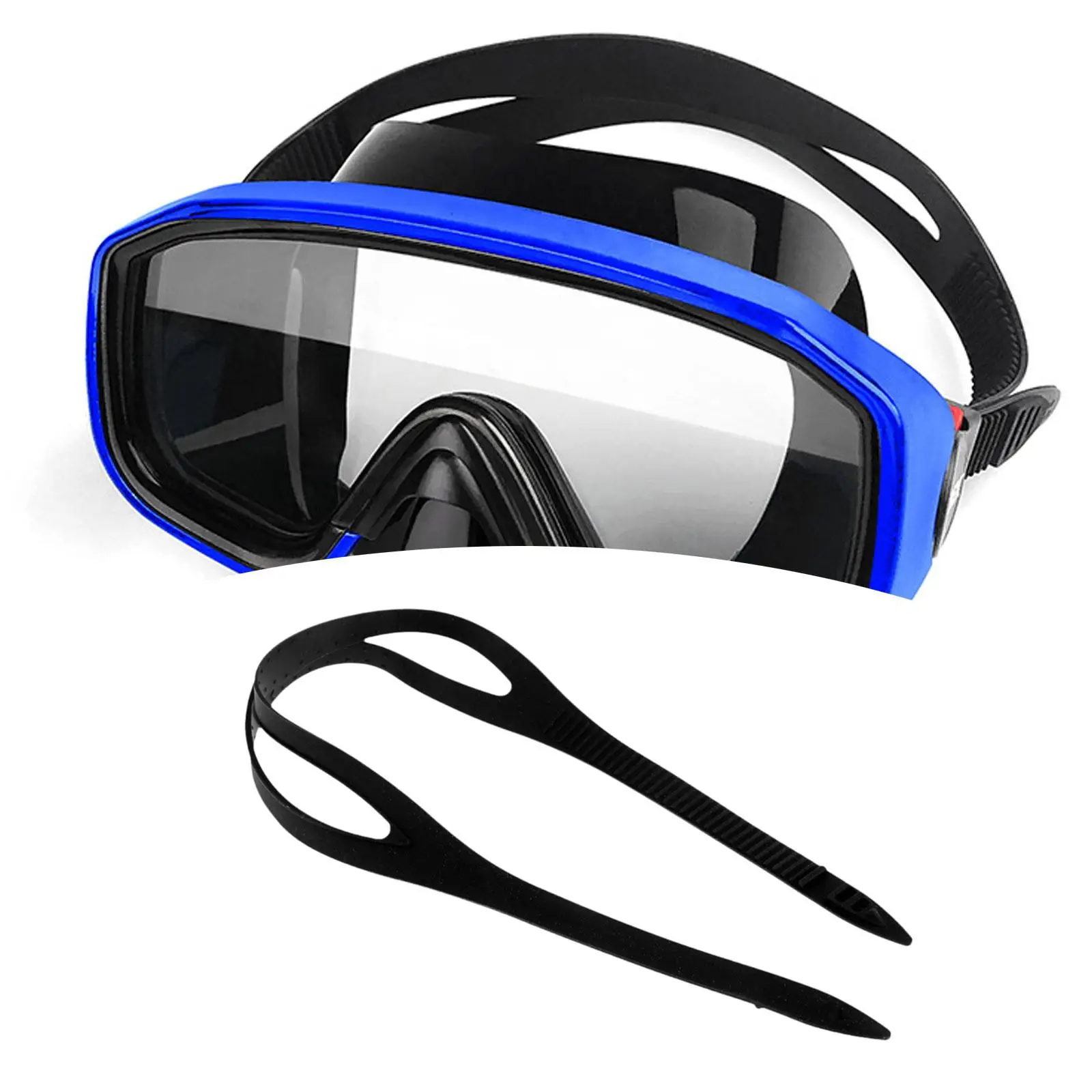Swimming Goggles Strap Durable Silicone Adjustable Headband for Pool Swim Eyewear and Open Water Athletes