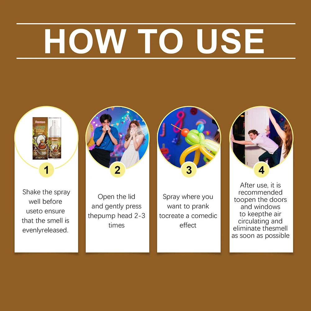 رذاذ الحمار نتن عملية بسيطة رذاذ نتن للأماكن الداخلية والخارجية