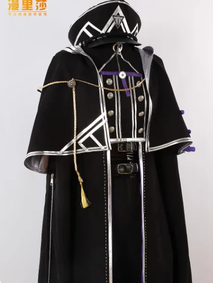 UETEEY COS ONLINE Touken Ranbu New Sword Character Daikei Naotane Cosplay Costume with Hat Halloween Anime Set Custom Size - view 3