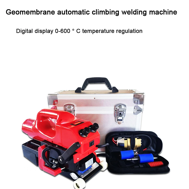 

TH-501 220V Geo membrane Welding Machine HDPE Sheet Wedge Welder PVC Repairing Welding Machine Plastic Layer Sealing Tool