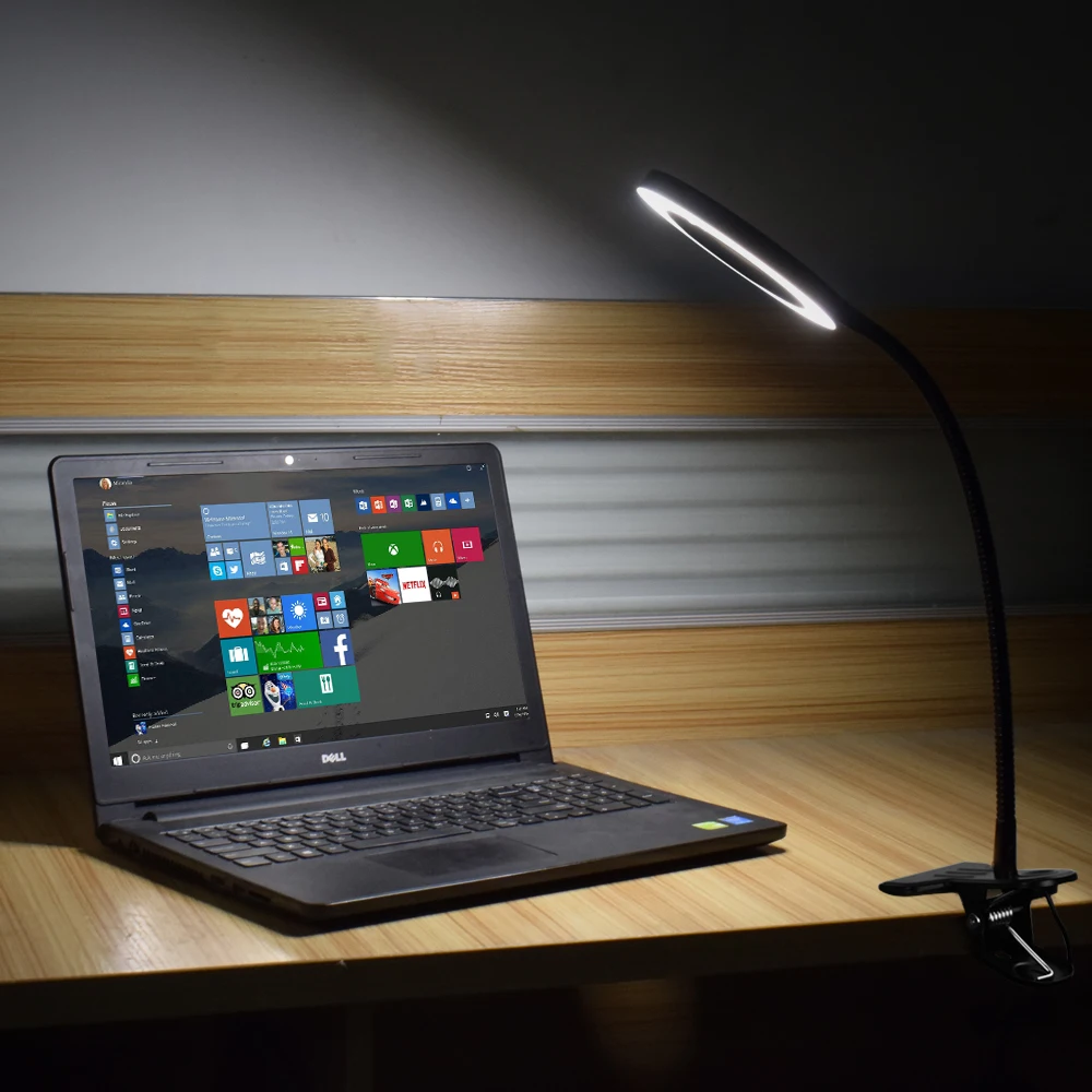 Imagem -06 - Toolour-lâmpada Lupa Led Leitura e Soldagem Lente Grande Lupa Braçadeira de Mesa Iluminação Ferramenta de Iluminação 5x