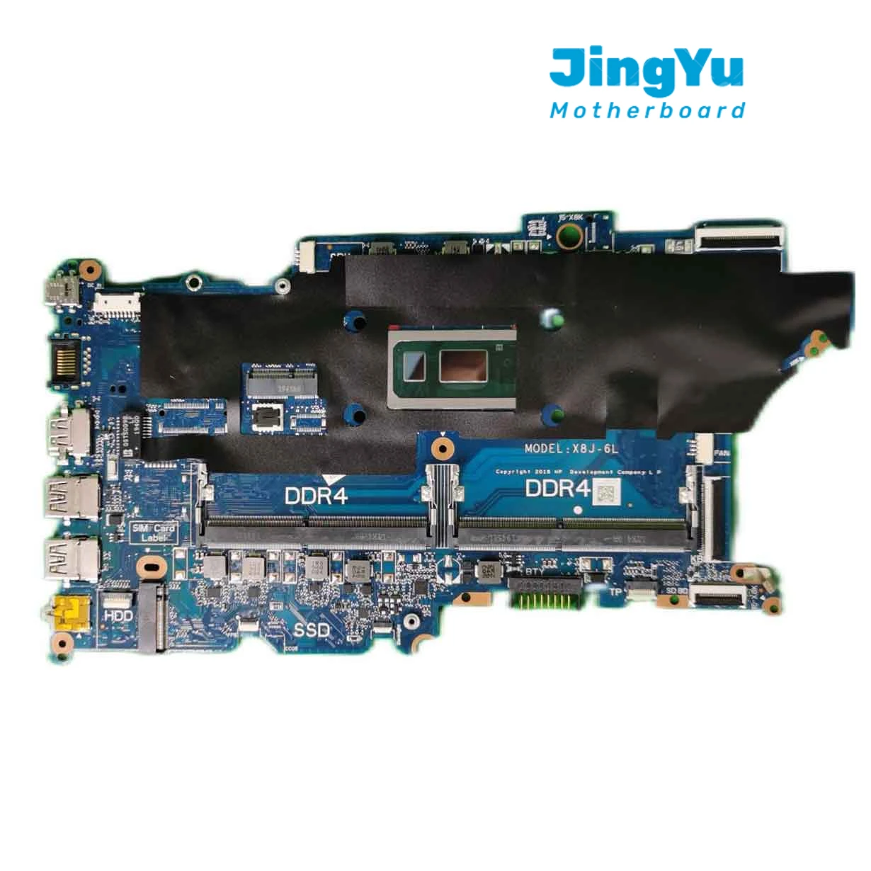 For HP 440/450 G6 Laptop Motherboard DA0X8JMB8E0 Mainboard with 5405U I3-8145U I5-8265U I7-8565U UMA MX130/MX250 Tested OK